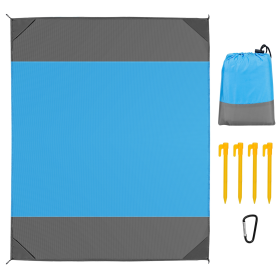 82.6x78.7in Sand Proof Picnic Blanket