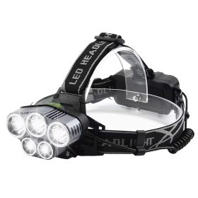 Rechargeable Headlamp 20000 Lumen LED Headlight 5 Modes Headlamp Flashlight for Camping Cycling Hiking Hunting Emergency