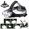 Rechargeable Headlamp 20000 Lumen LED Headlight 5 Modes Headlamp Flashlight for Camping Cycling Hiking Hunting Emergency